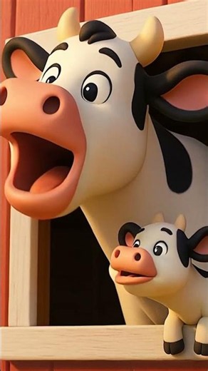 Old MacDonald Had a Farm 🐮🚜 #nurseryrhymes #kidsongs #oldmacdonaldhadafarm #shorts