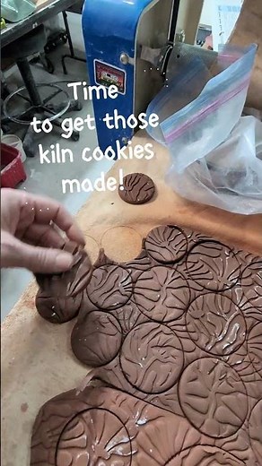 KILN COOKIES! Time to get those kiln cookies made! #ceramic
