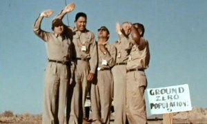 The five men who volunteered to stand under a nuclear bomb