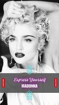 Madonna - Express Yourself #madonna #lyrics