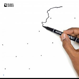 6.7K views · 42 reactions | Easy technique to draw a map of Pakistan #mapdrawing #art #Pakistan #PakistanNews #drawing #new | Rubel Ahmed | Facebook