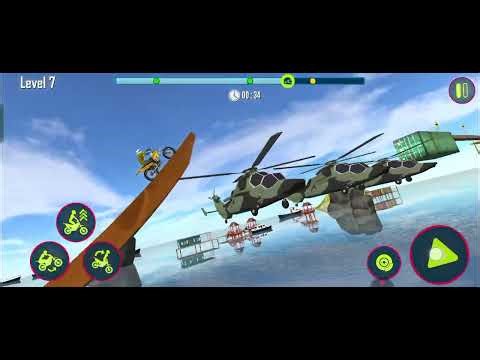 Bike stunt tricks master level 6-9