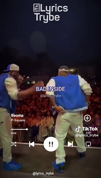 P Square - Ifeoma (Lyrics)