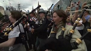 4 comments | Bagpipers claim world record with AC/DC's 'It's a Long Way to the Top' #bagpipes #melbourne #everyonefollowers #NewsUpdate #highlight #newsfeed #everyone #followers #today | Today in our life | Facebook