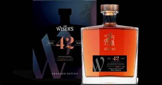 J.P. Wiser’s is launching a 42-year-old whisky in the US