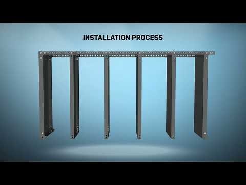 MILNIL SLOTTED ANGLE RACK