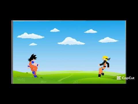 Goku vs Naruto | | Part - 1 | Rasengann ! | Stickfight | Animation