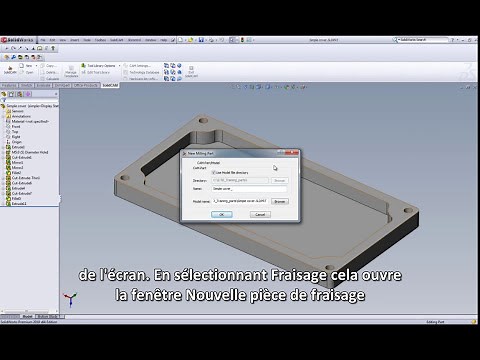 SolidCAM - Leçon de démarrage 1 - Partie 1