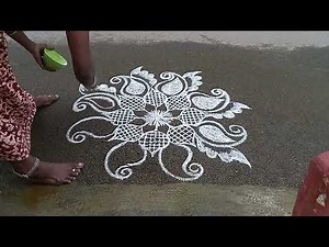மார்கழி முதல் நாள் ரங்கோலி#freehandrangolis #mugguluchukkalamuggulu #rangoli #rangoli #easyrangoli #