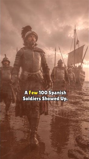 The Rise & Fall of the Aztec Empire in 60 Seconds ⚔️ #shorts #history #ancienthistory