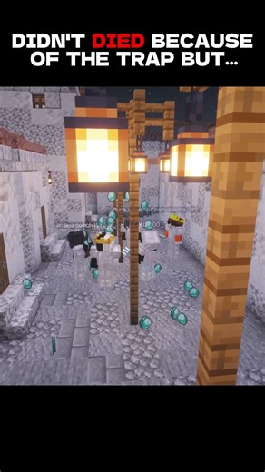 DIDN'T DIED BECAUSE OF THE TRAP BUT... #minecraft #arknights