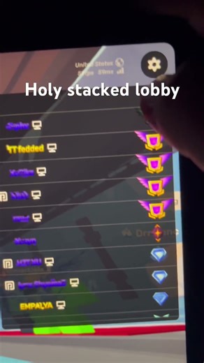 Roblox Rivals: stacked lobby
