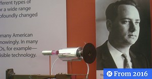 1967: The first laser is patented after its unlikely invention