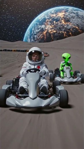 #carracing alien😱 AI #Earth😱 video #short youtube