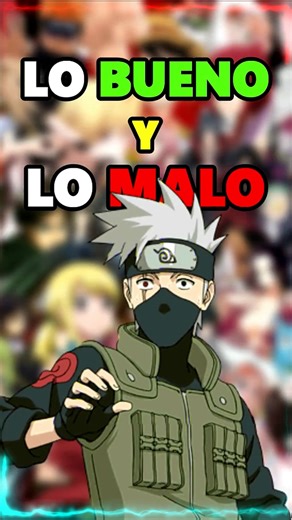 310K views · 28K reactions |  Lo Bueno y Lo Malo de los Personajes de Naruto Shippuden #naruto #narutoshippuden | DATOS G | Facebook