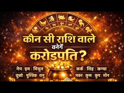🔴 2026: These Zodiac Signs Will Become Crorepati 😱 | Live Astrology | 2026 Rashifal