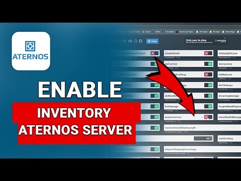 How To Enable Keep Inventory in Aternos Server - Easy Guide