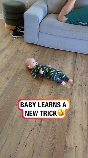 Baby finds a new way to get around 🤣 | Lessons Learned In Life
