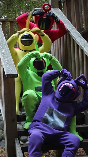 Bryan on Instagram: "Tele gang coming to steal your tubby toast • • • • #vancouver #kyt #teletubbies #halloween #alpinestars #moto #nightbike #nightshots #honda"