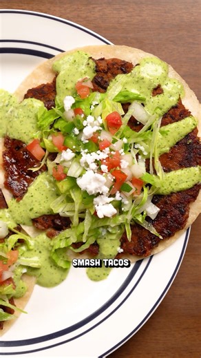 Black Bean Smash Tacos