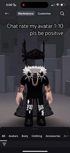 Rate my avatar? #shorts #roblox #foryou #gaming