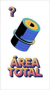 Learn the total surface area of ​​a cylinder in seconds! 🚀 #educationalshorts #mathematics #telemath