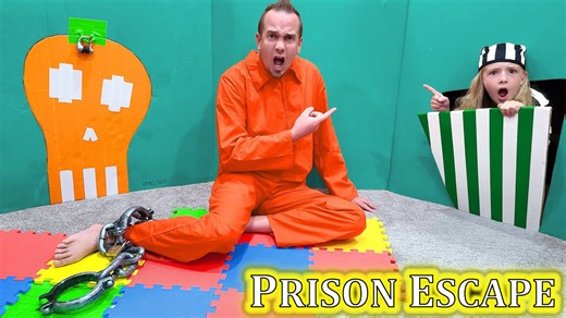 Daddy daughter prison escape!