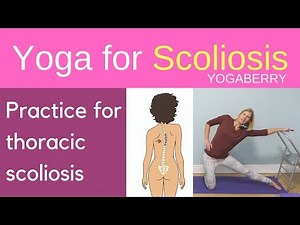12min yoga for thoracic scoliosis