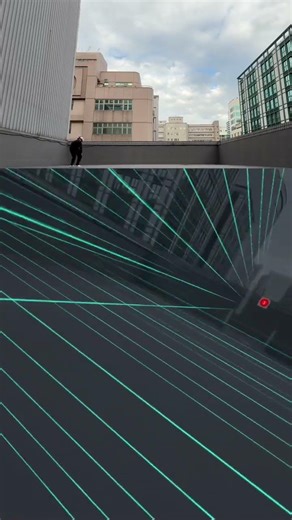 Mixed Reality Laser Dance｜Full-Body MR Action — I Have to Run