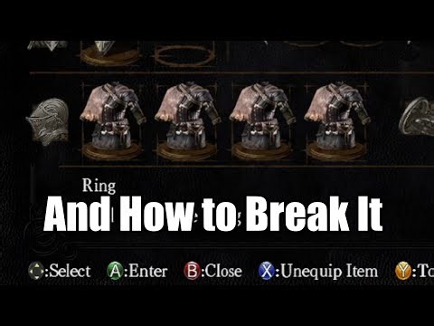 How the Souls Games' Inventory Works