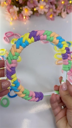 Tiara de xuxinhas fácil