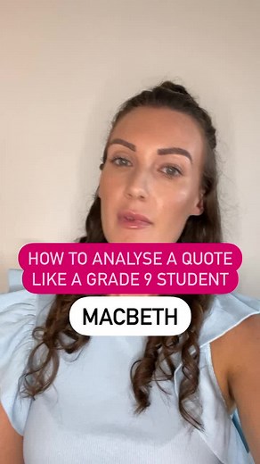 Analyzing Macbeth for Grade 9 Students