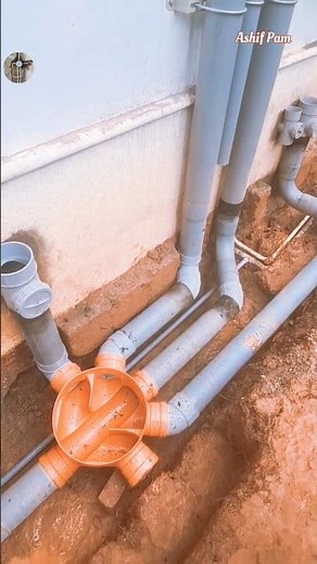 #Home improvement water drainage pipe angle conection rotary joint #home #drainage #plumbingtips