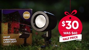 263K views · 96 reactions | Project some Christmas joy and cheer onto your home with our Christmas Laser Light. Just plug it in and shower your home with thousands of dazzling lights! | Lincraft | Facebook