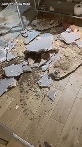 104K views · 162 reactions | Linsey Rees, from Darlington, has told of her horror as the ceiling of her Lanzarote hotel room COLLAPSED whilst her and her family were sleeping. The 44 year old mum fears that her son's birthday holiday could have ended with them 'coming home in a box' had they been in the bathroom at the time. https://trib.al/SUesAjy | The Northern Echo | Facebook