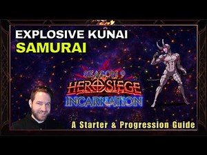 Explosive Kunai - Samurai | Starter & Progression Guide Hero Siege Season 9