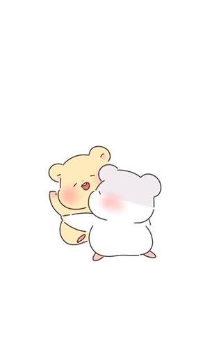 LOVE 🐹❤️🫂#kawaii#cute#asmr#aesthetic#pretty#animation#animasi#animasicute#funny#love#hug#kiss#shorts