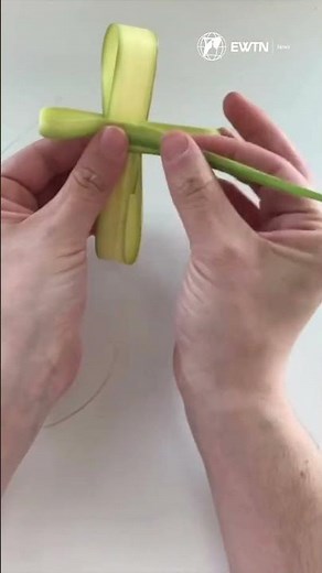 How to Make a Cross out of a Palm for Palm Sunday