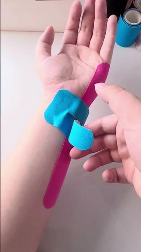 Aupcon Tape: Kinesiology tape for wrist | Treat ulnar-sided wrist pain and relieve fatigue