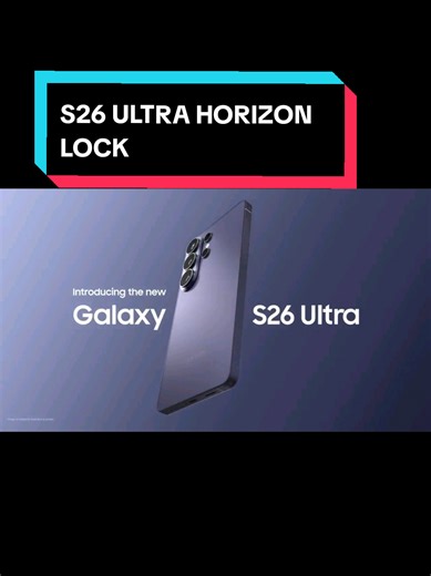 S26 Ultra Horizon Lock - Privacy Cover Case
