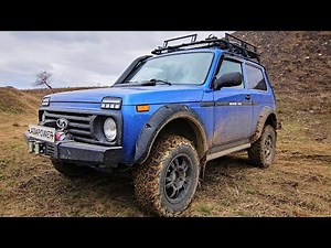 Lada Niva Urban 4x4 Tuning Upgrade Torsen Diff VS Open Diff Test /// Ladapower.com