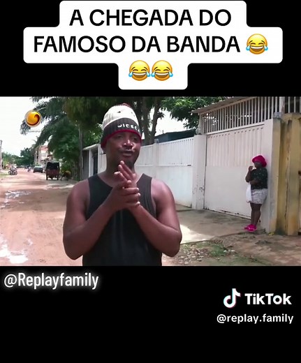 A CHEGADA DO FAMOSO DA BANDA 😂😂😂😂 Replay & Imperador