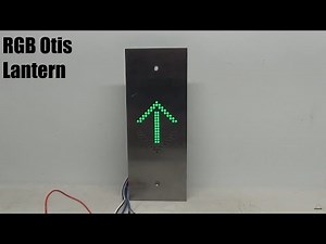 Detailed Look at an Otis RGB Elevator Lantern