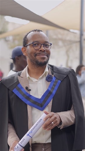 Meet Mvelo Ngonyama, a proud iQ Academy graduate who completed his Higher Certificate in Business Management. 🎓 Juggling full-time work and studies wasn’t easy — but Mvelo stayed focused on the bigger picture. His motivation? His kids. 💙 In this short clip, Mvelo shares how he pushed through the hard days by keeping his eyes on the prize: becoming a business manager and making his family proud. Your goals are worth fighting for. Visit the link to our courses: iqacademy.ac.za/courses/ #OnlineLe