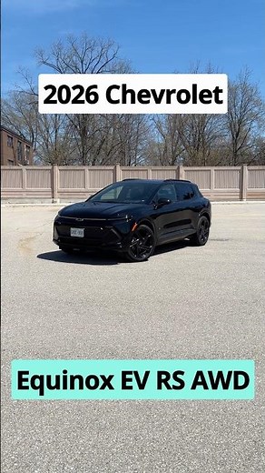 Quick Review | 2026 Chevrolet Equinox EV RS AWD #automobile #carreview #suvs