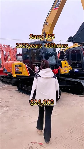 SANY 135! Fast loading, low fuel consumption, suitable for any scenario.If you're interested, please contact me.#sany135 #sany #excavator #usedexcavator #miningequipment