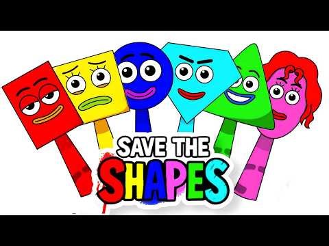 Incredibox Sprunki OC All Save The Shapes Phase 1 to Phase 2: Rectangle, Square, Circle, Diamond