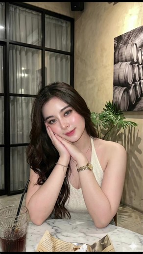 TUTORIAL CARA MEMBUAT FOTO GEMINI AI 1. Buka Gemini 2. Pilih fitur Nano-Banana 3. Upload files/photo 4. Tempelkan Prompt Edit foto tersebut tanpa merubah wajah referensi menjadi foto seorang wanita sedang duduk santai di sebuah restoran atau kafe yang estetik, mengenakan atasan model halter-neck tanpa lengan berwarna putih gading atau krem yang memperlihatkan bahu dan lengan yang mulus, dengan rambut panjang berwarna coklat gelap yang digerai indah bergelombang natural jatuh ke bahu dan punggung