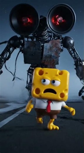 "Sponchbob Squarepants vs Siren Head｜In the Back Room"