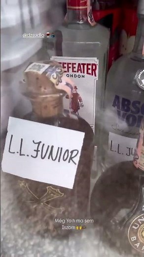 L.L.JUNIOR ÉS DZSUDLÓ ALKOHOLT ISZIK #zsozeatya #azahriah #lljunior #dzsudló #alkohol #alcoholfree